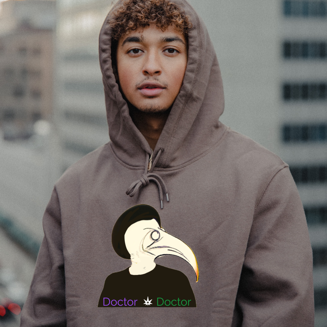 "Doctor Doctor" Plague Dr • Hoodie