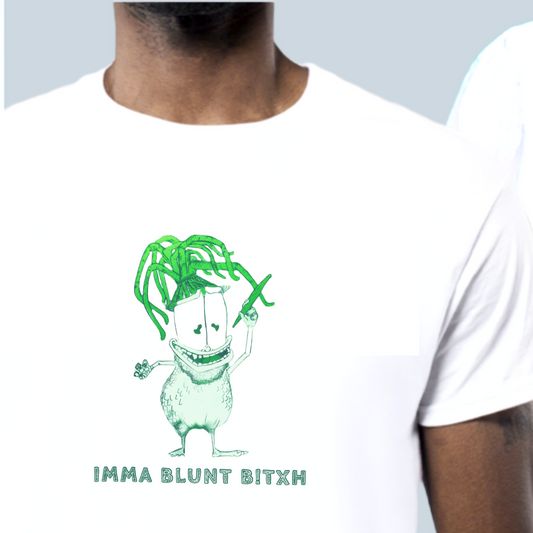 "IMMA Blunt B!txh" lil'Nuggies • Front design T-Shirt • Men's classic tee