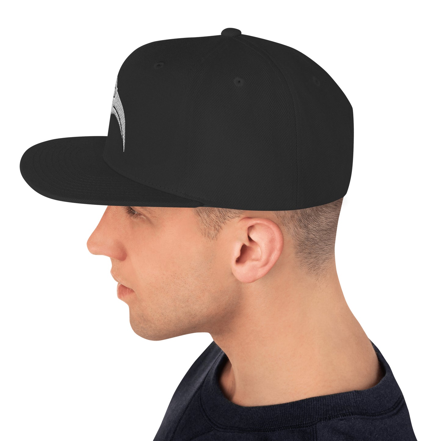 Plague Doctor Flat Bill Lid • Cap • Snapback Hat