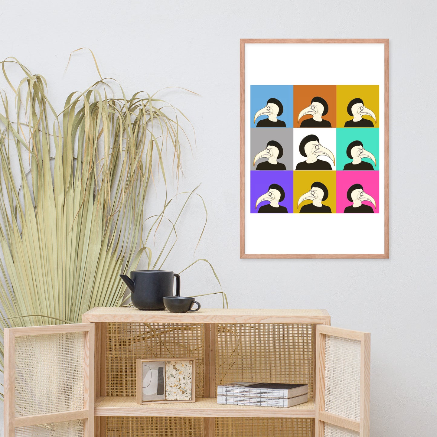 "Doctor Doctor" Color-Swatch Print• POP art • Framed poster