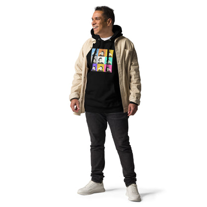 "Doctor Doctor" Color-Swatch • POP art Hoodie • Classic Unisex Pullover pocket Hoodie