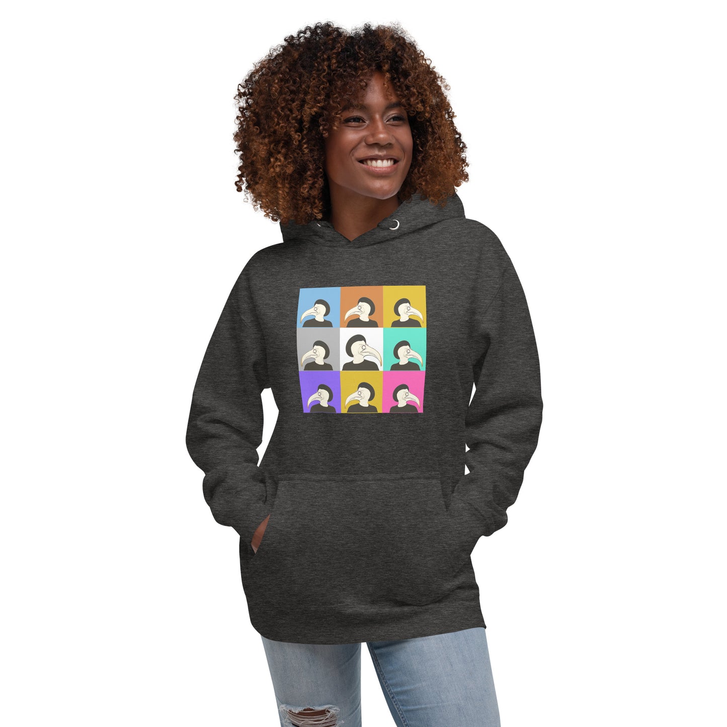 "Doctor Doctor" Color-Swatch • POP art Hoodie • Classic Unisex Pullover pocket Hoodie